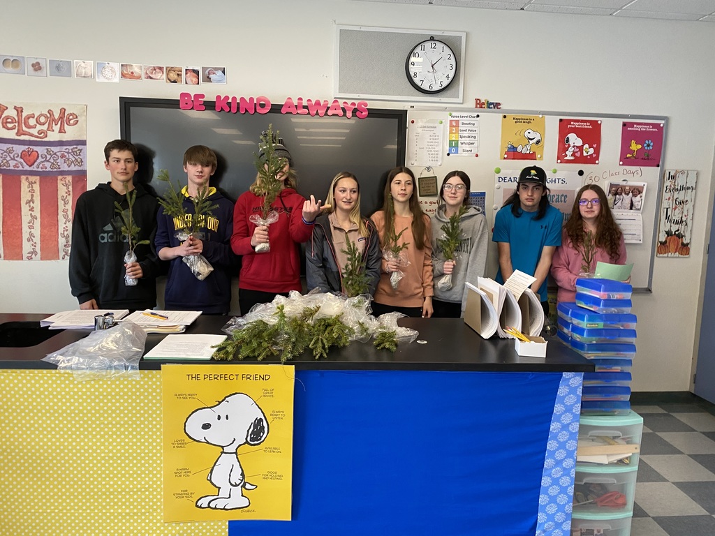 class with trees