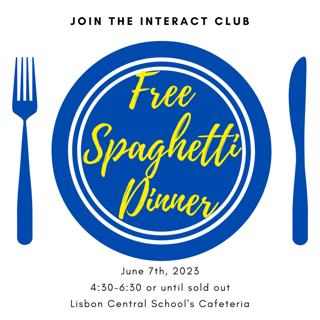 Free spaghetti dinner